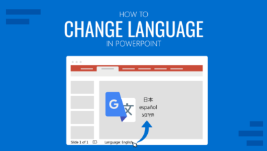 How to Change Language in PPT
